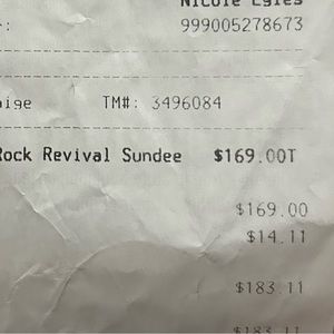 Two pair of Miss Me sizes 26, 3 pair of Rock Rival 2 size 26 & 1 a 27